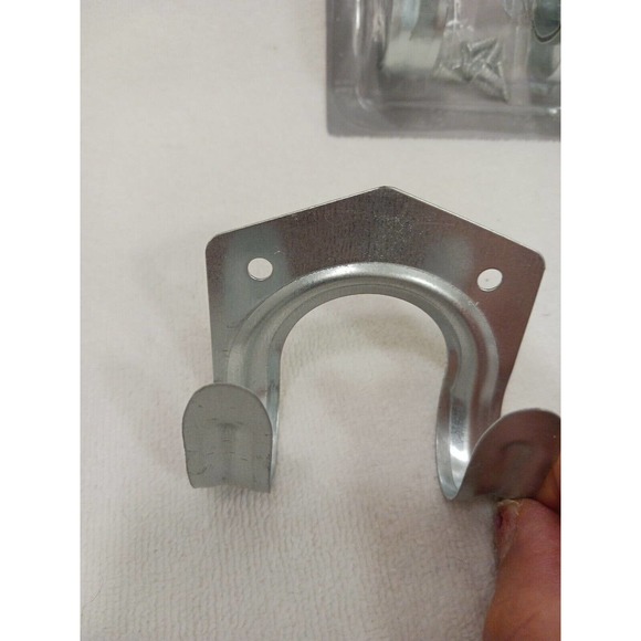 4 PACK Wall Mounts TOOL HOOKS Metal Garage Storage Utility Hooks Hanger Holder - Picture 6 of 11